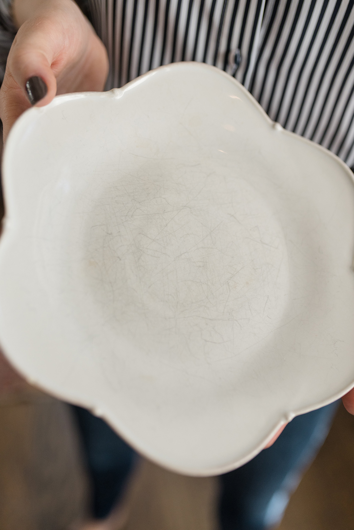 how to fix scratched dishes