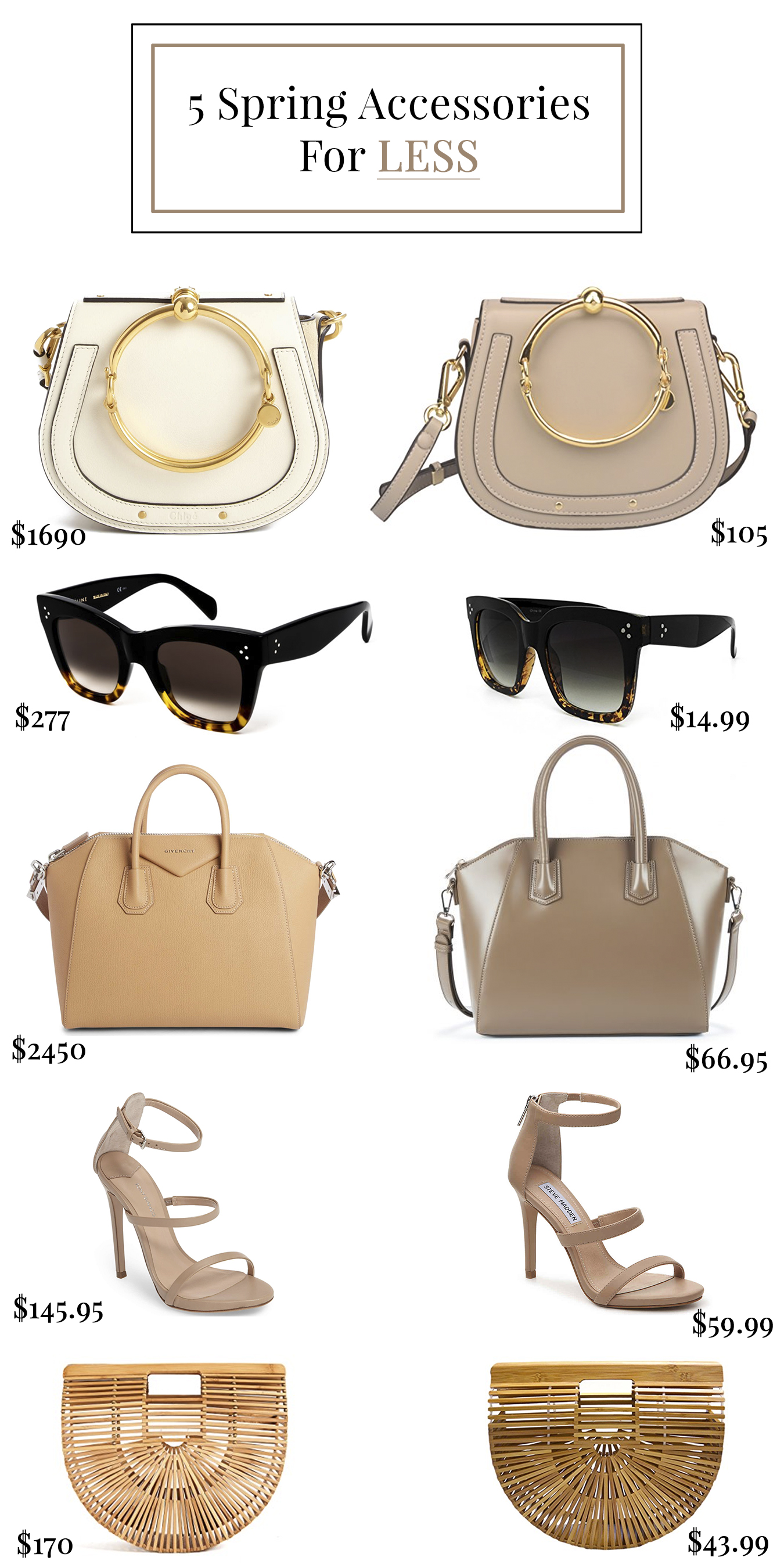 5 Spring Accessories for Less - J. Cathell