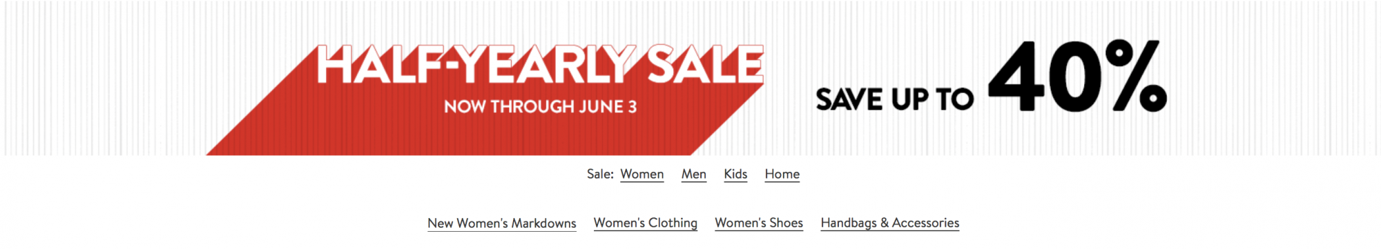 Nordstrom Half-Yearly Sale