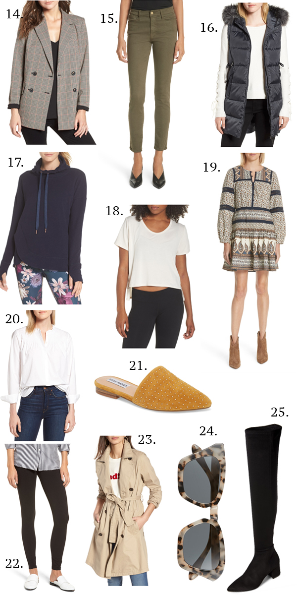25 TOP WOMEN'S CLOTHING FROM THE NORDSTROM ANNIVERSARY SALE