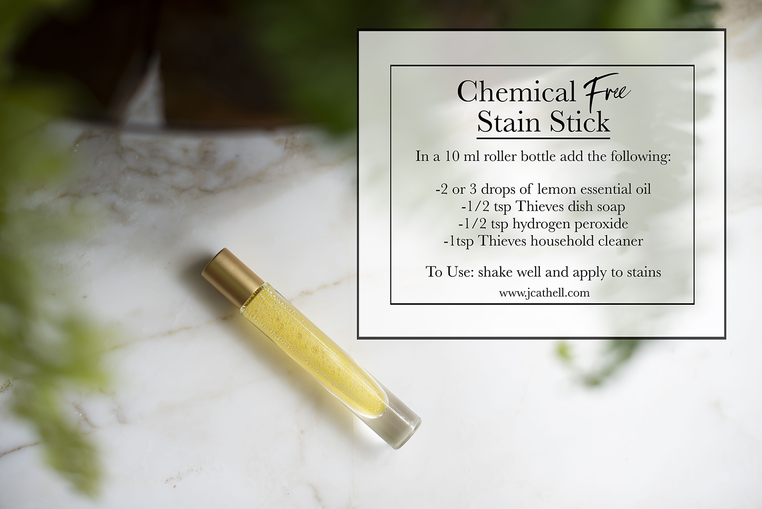 CHEMICAL FREE STAIN STICK