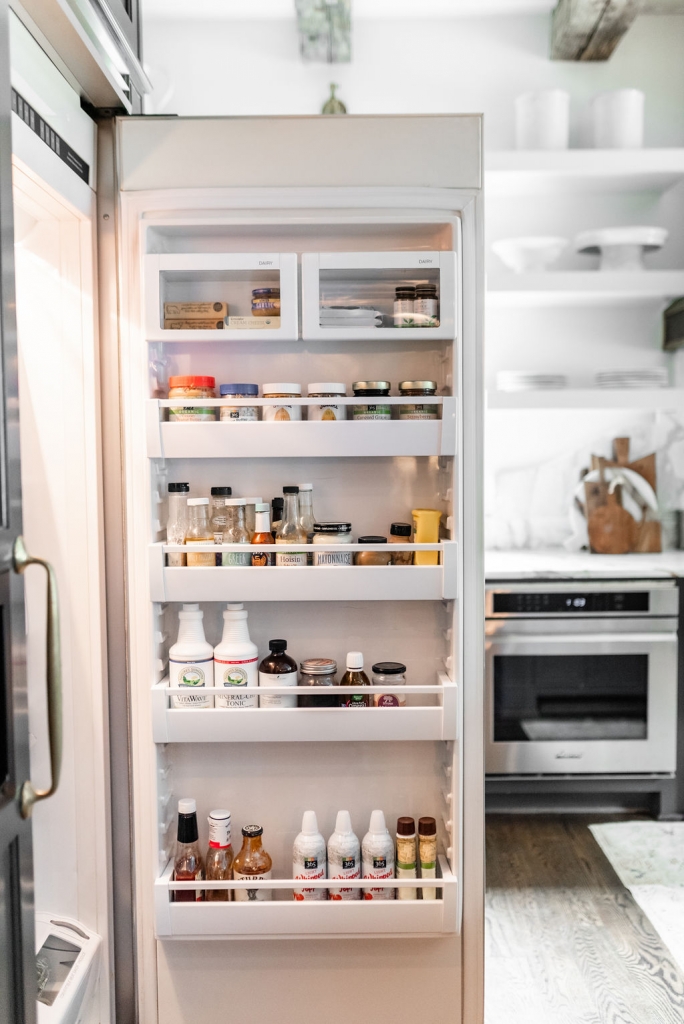 Organized Refrigerator Side Door