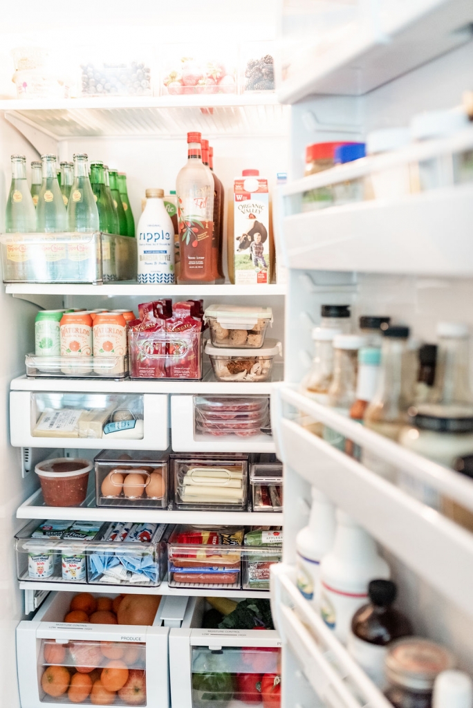 A Look Into An Organized Refrigerator
