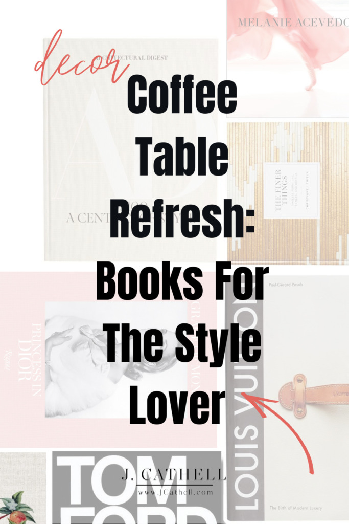MY FASHION COFFEE-TABLE BOOK COLLECTION, The Best Fashion Decor Books You  NEED