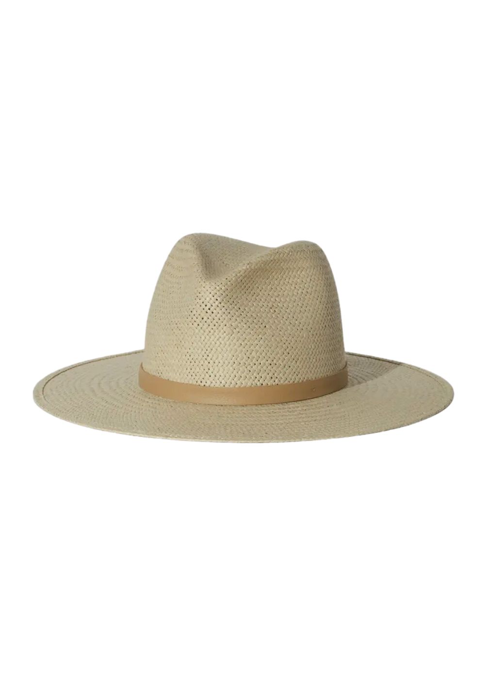 Janessa leone simone packable straw fedora hat, sage green - J. Cathell