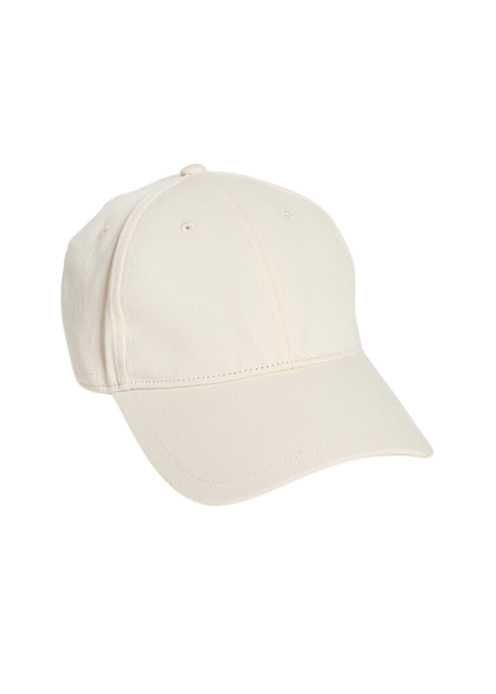 rag & bone Harlow Baseball Cap (white) - J. Cathell