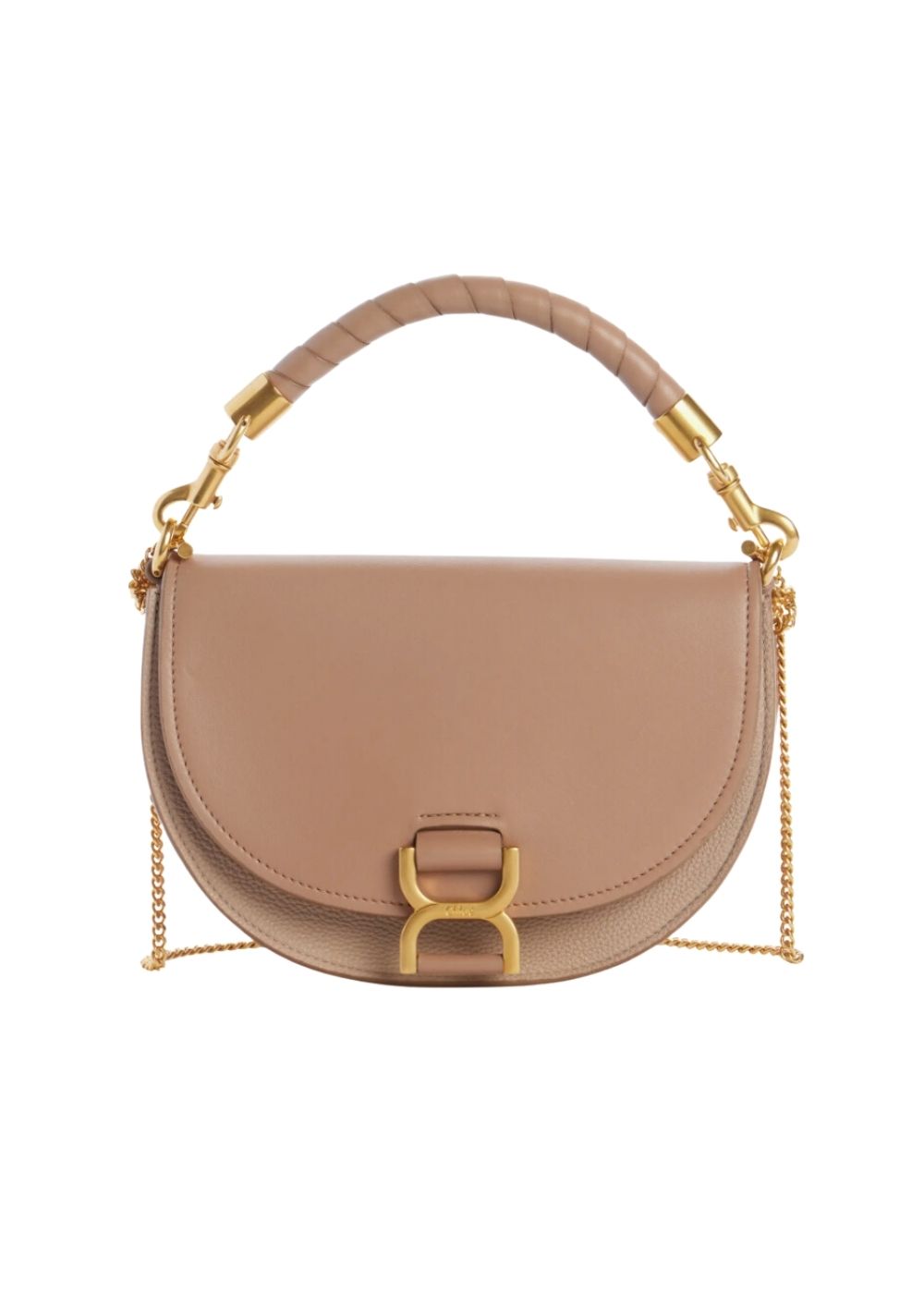 Small Marcie Colorblock Leather Top Handle Bag(chloe,Woodrose 527) - J ...