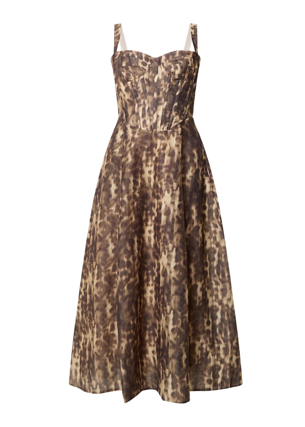 white christmas dresses Untamed Glamour Leopard Corset Mini Dress