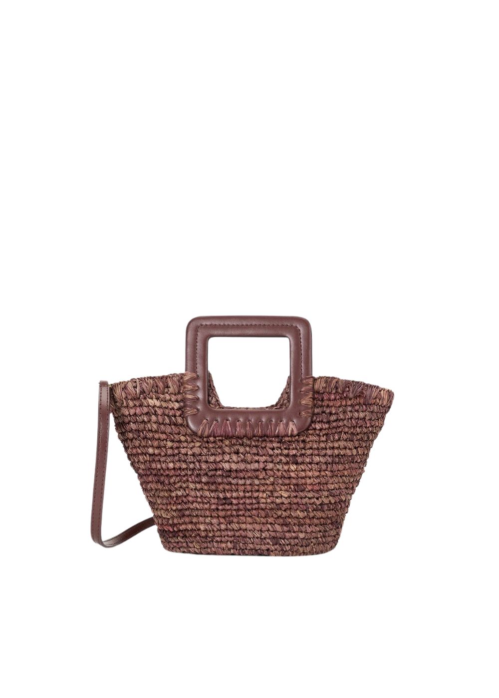 Staud SHIRLEY RAFFIA MINI BUCKET main image 1