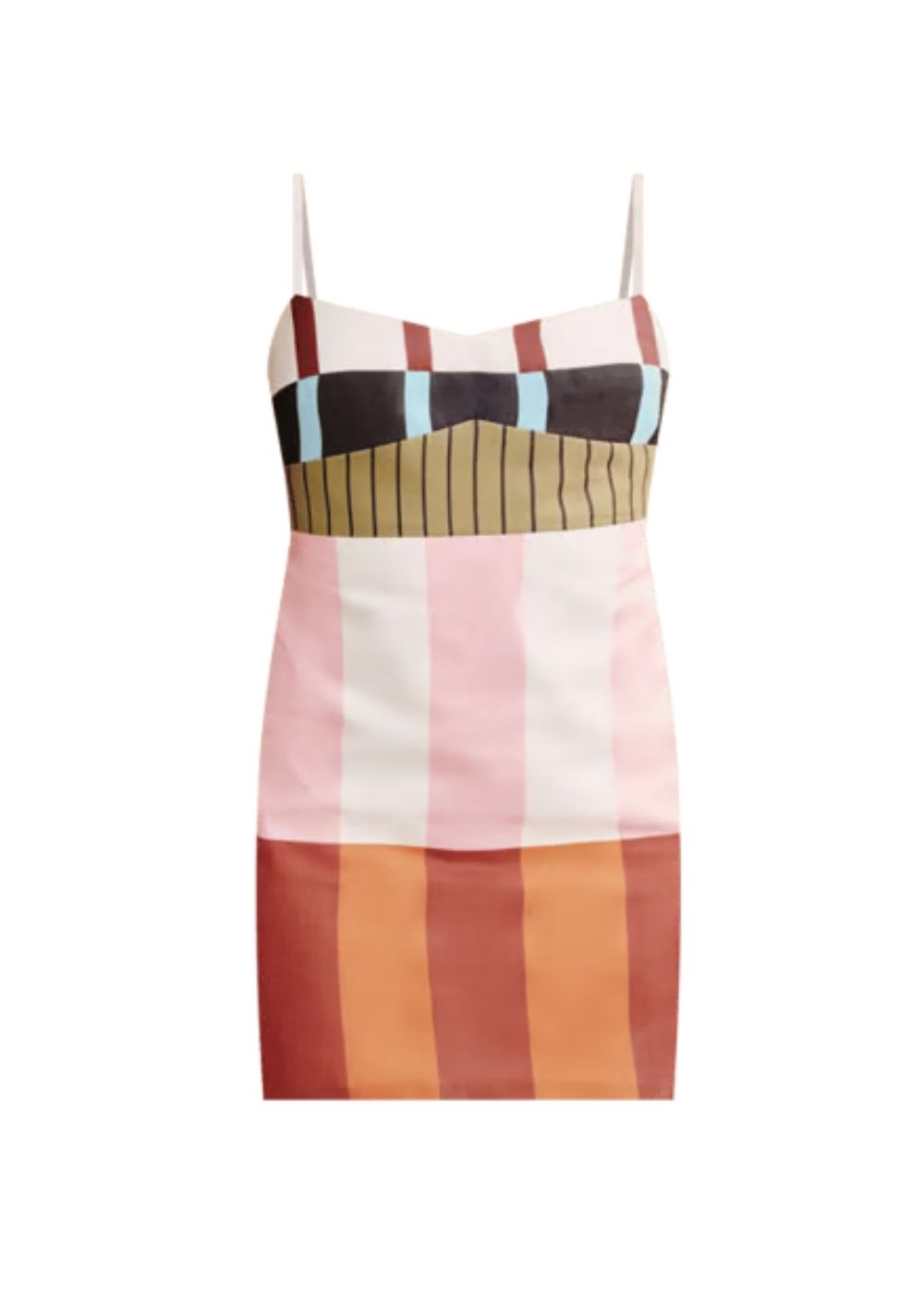 Cala de la Cruz x Anthropologie, Lucca Mini Dress,Bengalrosa - J. Cathell