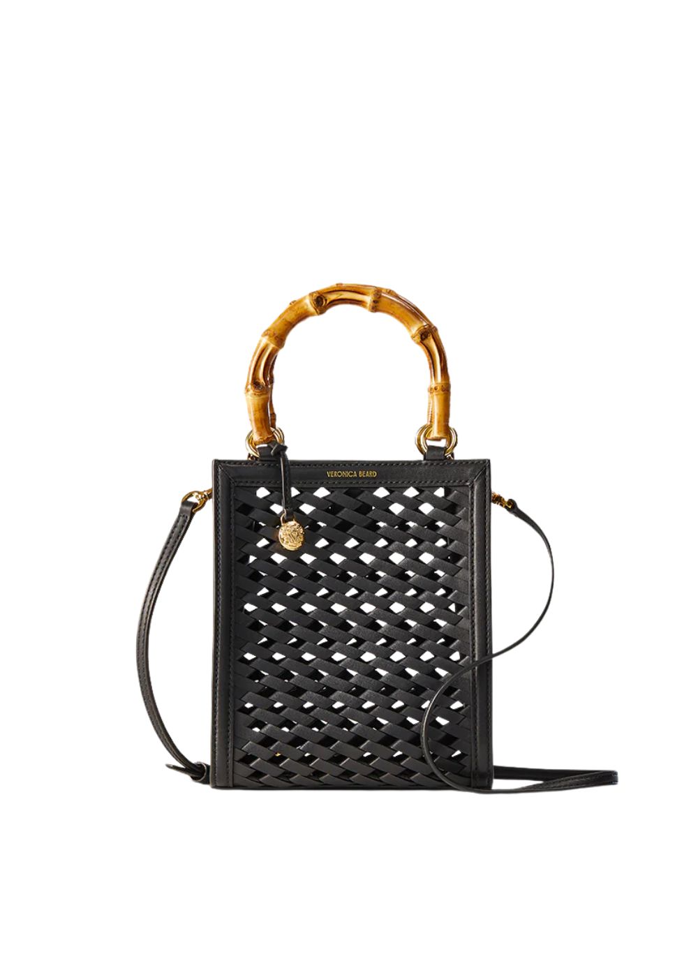 Veronica Beard Bamboo Shopper Handle Bag J Cathell 