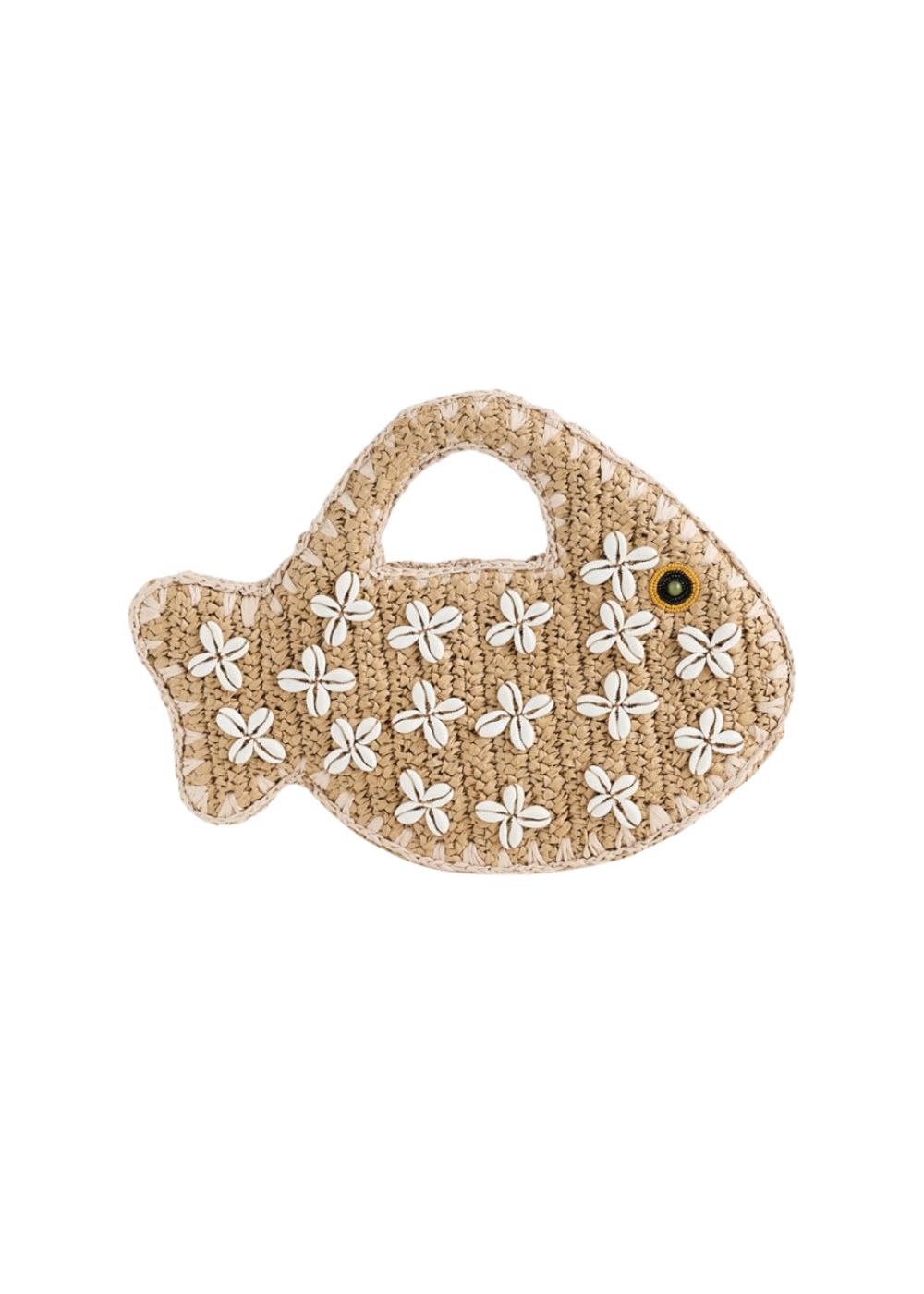 SIMONMILLER, Puka Fish Bag, Natural - J. Cathell