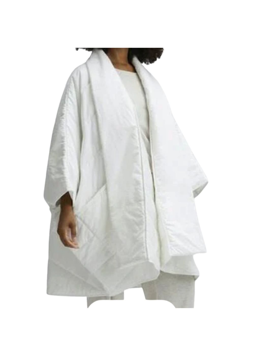 Casper, Blanket Robe, White - J. Cathell