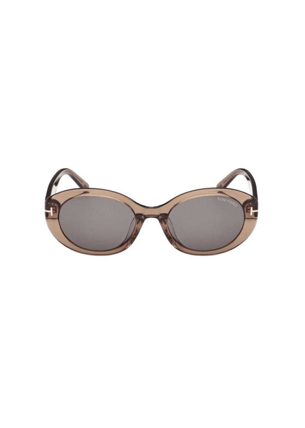 Tom Ford, Jasmin 54mm Oval Sunglasses, Shiny Light Brown Smoke - J